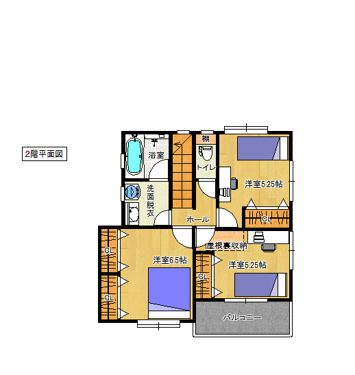 鎌谷町４号棟　２階 (2)